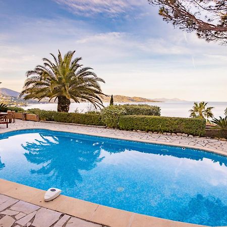 Superbe Villa, Incroyable Vue Mer, Piscine Chauffee, Climatisee Sainte-Maxime Dış mekan fotoğraf