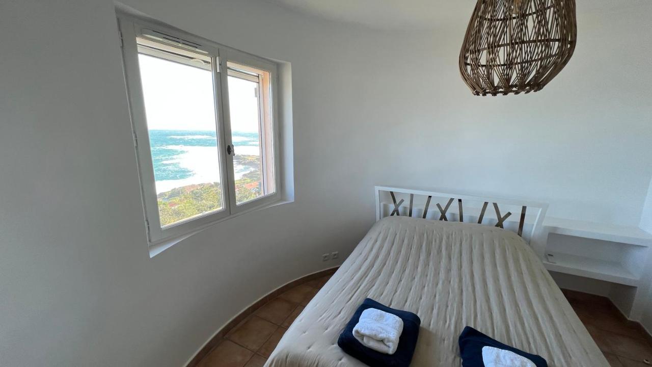Superbe Villa, Incroyable Vue Mer, Piscine Chauffee, Climatisee Sainte-Maxime Dış mekan fotoğraf