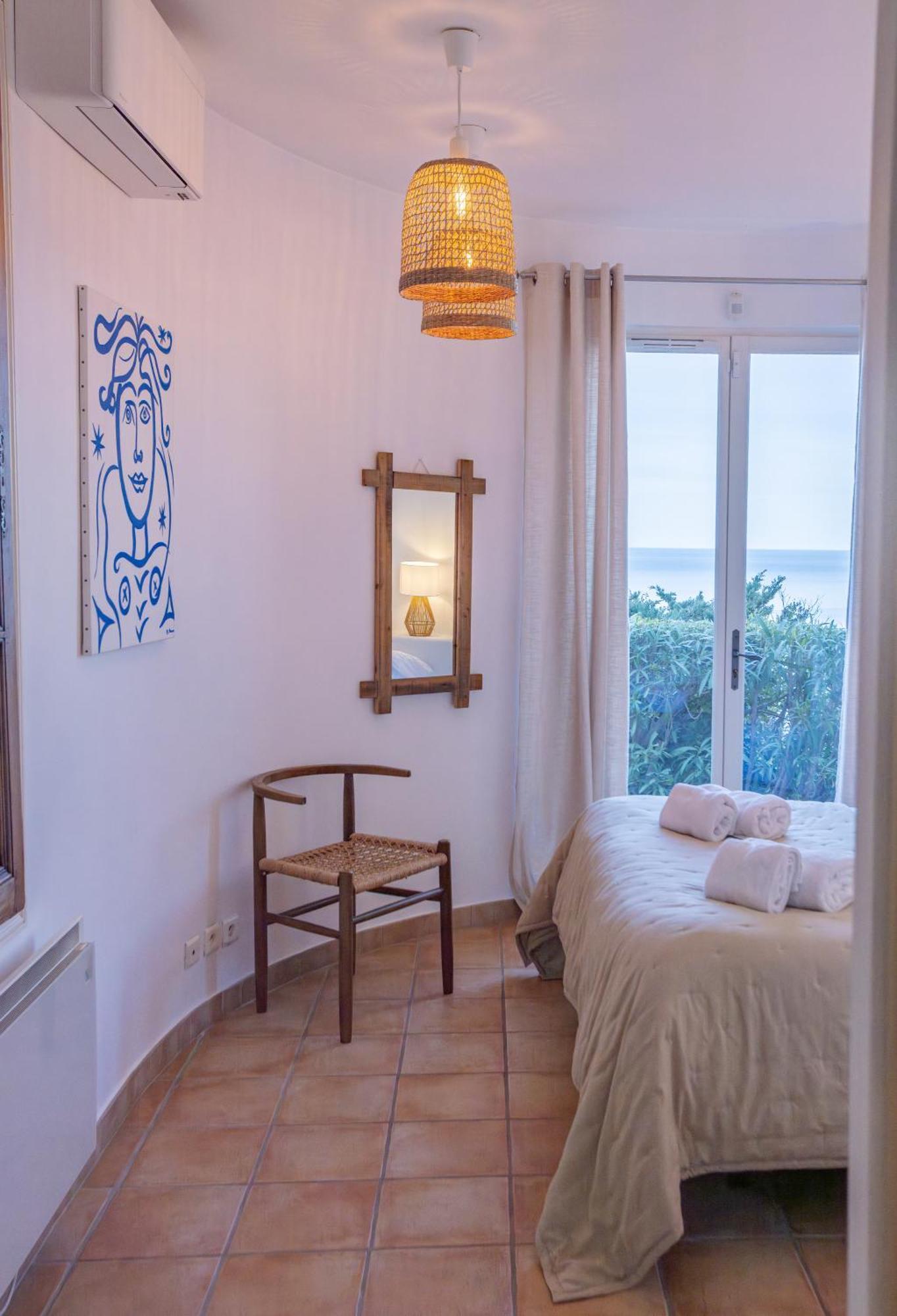 Superbe Villa, Incroyable Vue Mer, Piscine Chauffee, Climatisee Sainte-Maxime Dış mekan fotoğraf