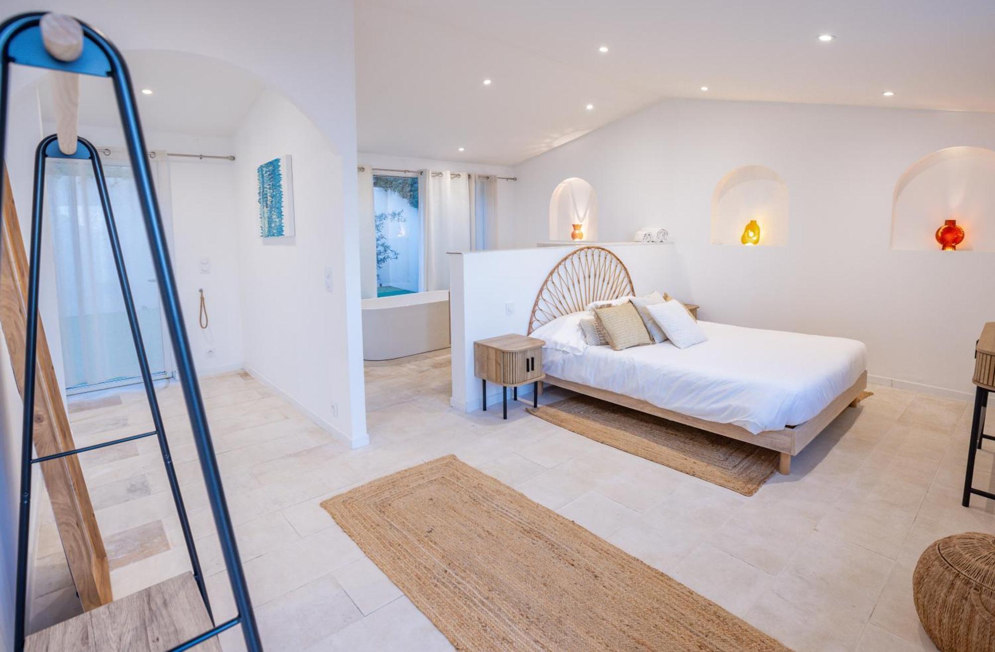 Superbe Villa, Incroyable Vue Mer, Piscine Chauffee, Climatisee Sainte-Maxime Dış mekan fotoğraf